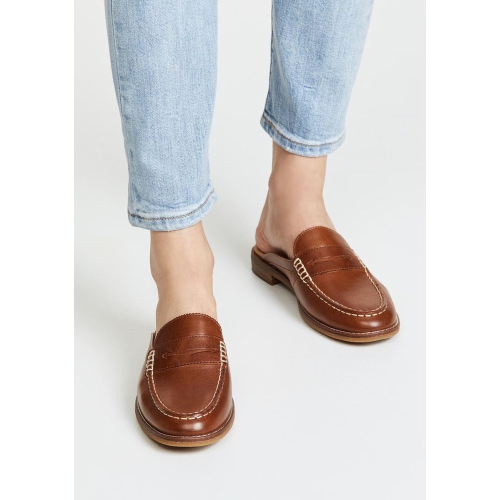 Sperry Seaport Mules in Tan